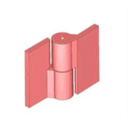 3000LH-GALV Half Mortise